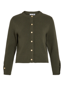 Vila Risa Cardigan - Dark Olive