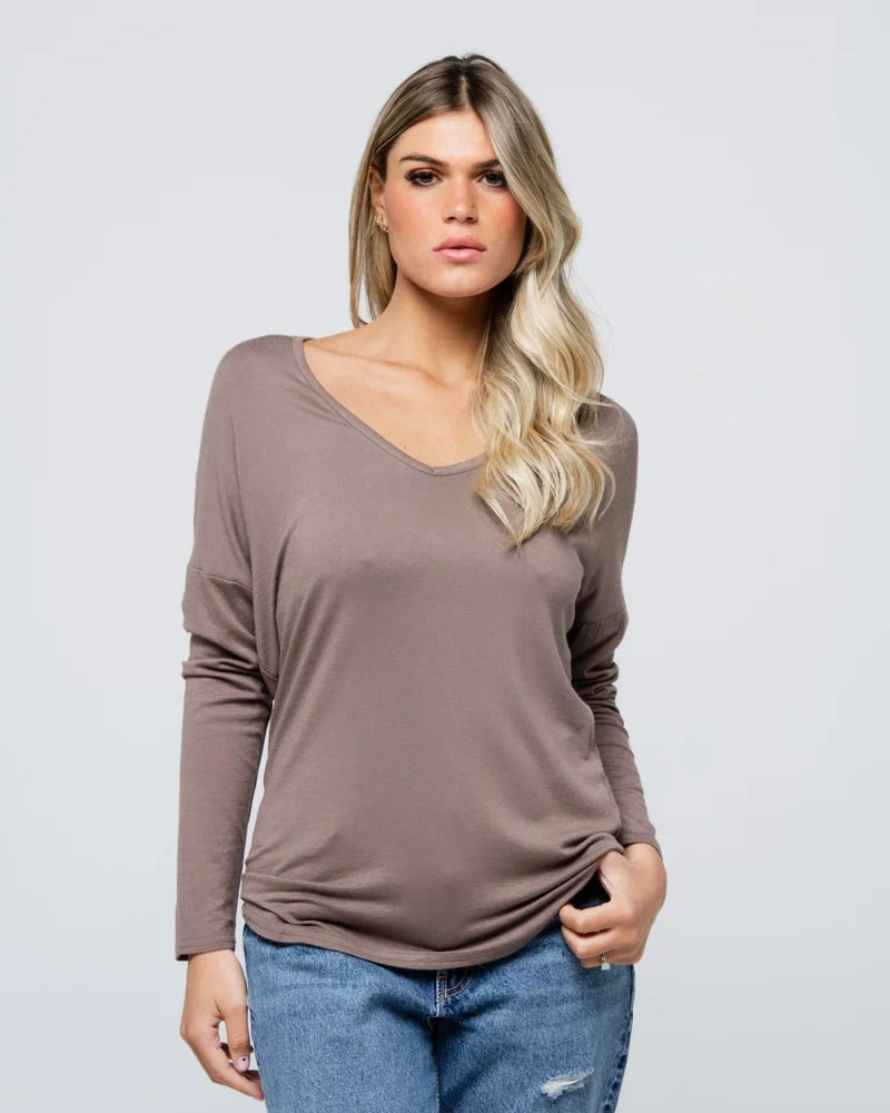 Be Fun Paris Jolly Top - Taupe