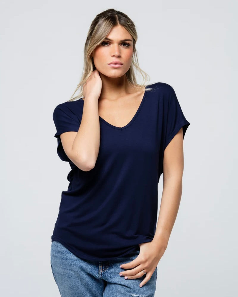 Be Fun Joyce Top - Navy