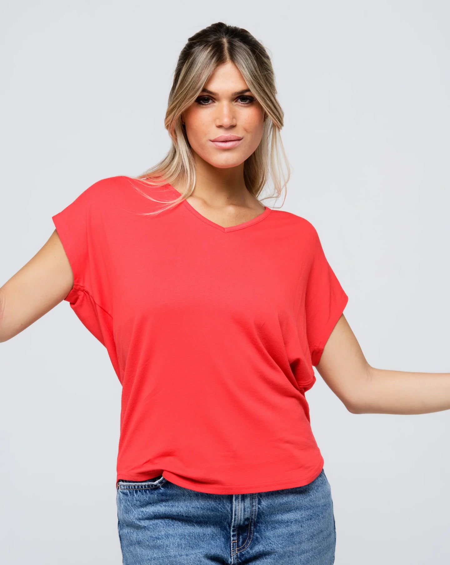 Be Fun Joyce Top - Coral