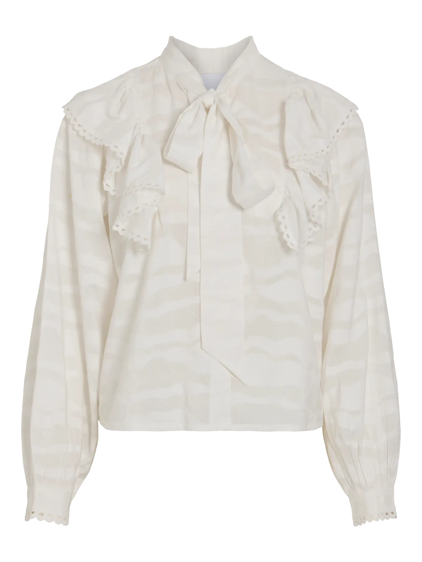 Vila Halli Blouse - Cloud Dancer