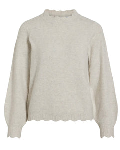 Vila Nikolina Jumper - Natural Light Melange