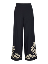 Load image into Gallery viewer, Vila Polene Trouser - Black/Birch