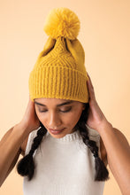 Load image into Gallery viewer, Powder Ingrid Bobble Hat - Mustard