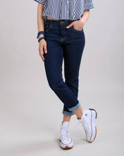 Load image into Gallery viewer, Toxik 3 Cropped Boyfriend Jean - Indigo