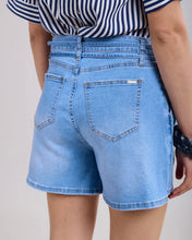 Load image into Gallery viewer, Toxik 3 Denim Tie Belt Shorts