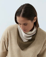 Load image into Gallery viewer, YAYA Satin Scarf with Border Print