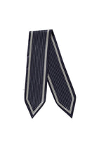 Load image into Gallery viewer, YAYA Stripe Scarf - Inkwell Blue