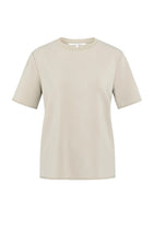 Load image into Gallery viewer, YAYA Short Sleeve Sweat - Oxford Tan Brown