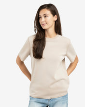 Load image into Gallery viewer, YAYA Short Sleeve Sweat - Oxford Tan Brown