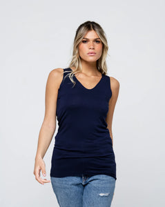 Be Fun Paris Tanky Top - Navy