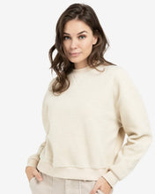 Load image into Gallery viewer, YAYA Teddy Sweater - Heather Grey Melange