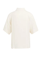 Load image into Gallery viewer, YAYA Top with Short Raglan Sleeves and Pearl Detail - Ecru