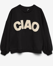Load image into Gallery viewer, Ciao Oversize Sweatshirt - Black