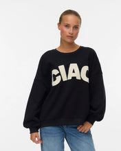 Load image into Gallery viewer, Ciao Oversize Sweatshirt - Black