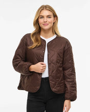 Load image into Gallery viewer, Vila Dune Quilted Jacket - Coffee Bean