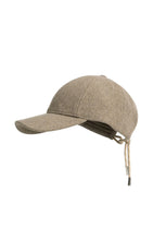 Load image into Gallery viewer, YaYa Wool Cap with Adjustable Drawstring - Cashmere