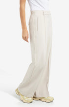 Load image into Gallery viewer, YAYA Woven Trousers with Wide Legs and Stitch Details - Kit Beige